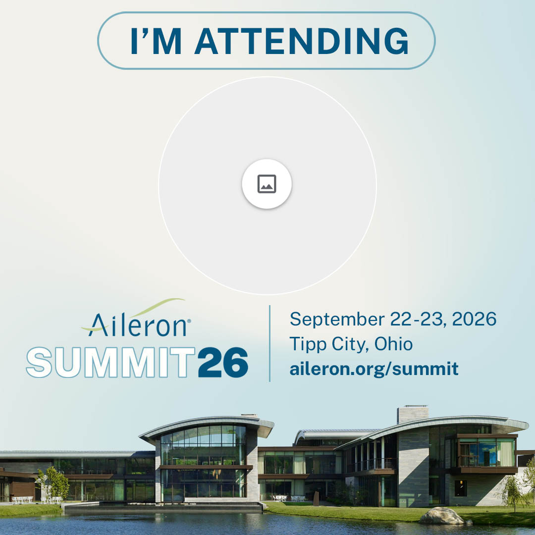 I'm Attending Aileron Summit 2026 Social Media Share